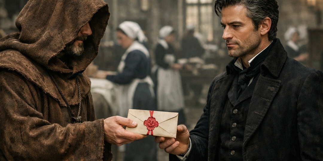 Письма, в разное время доставленные в клинику доктора ВанХельсинга францисканским монахом.