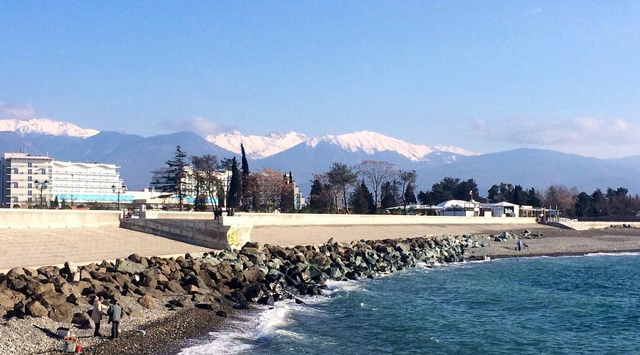 🏖️ 1. Имеретинская набережная и пляжи