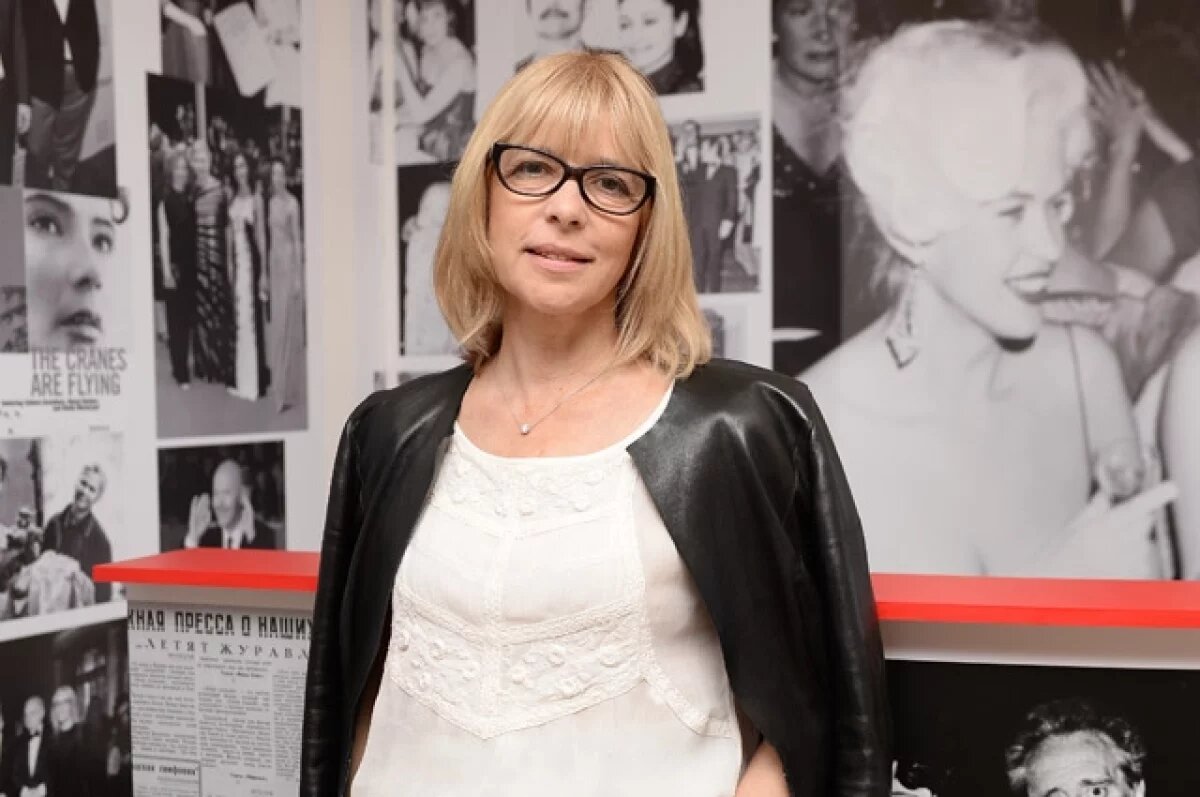    Актриса и режиссер Вера Глаголева, 2016 г.