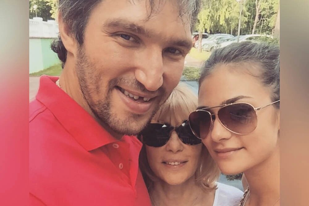    Александр Овечкин, Вера Глаголева, Анастасия Шубская. Фото: соц.сети