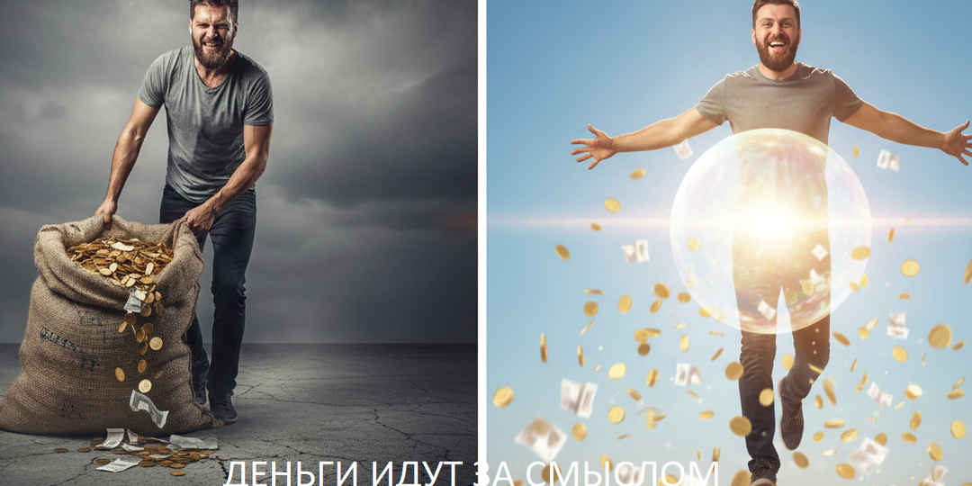 Бедный работает за деньги. Богатый за смысл. Вот что пугает