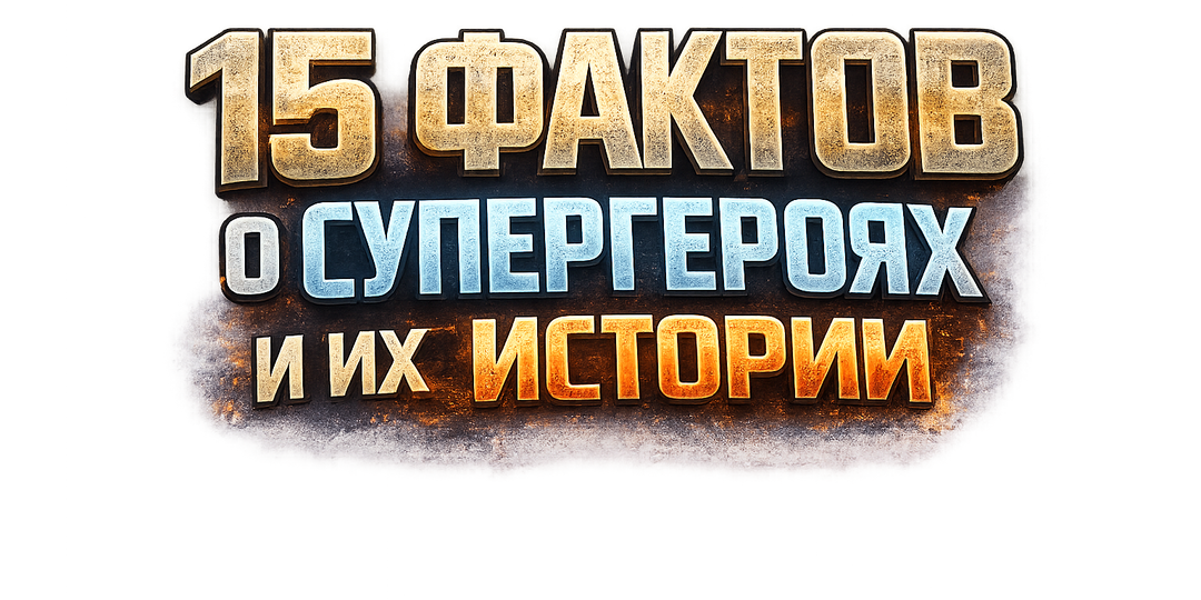 15 фактов о супергероях и их истории