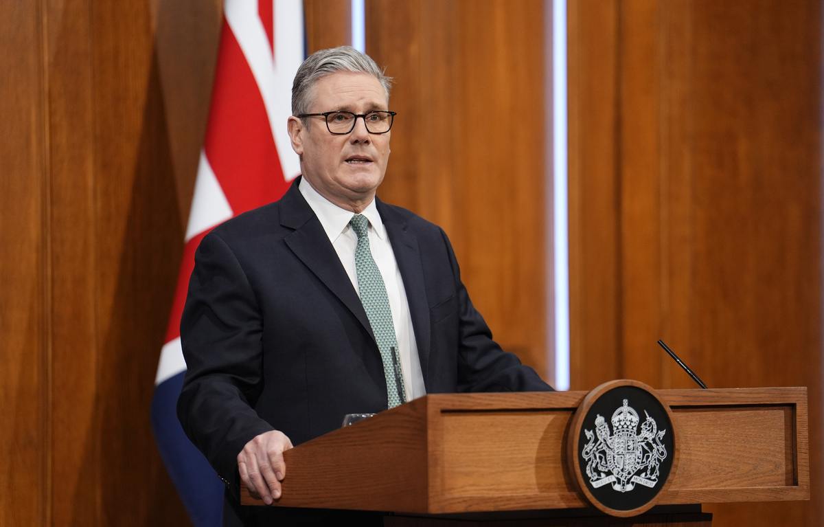    Премьер-министр Великобритании Кир Стармер  Jordan Pettitt - WPA Pool/Getty Images