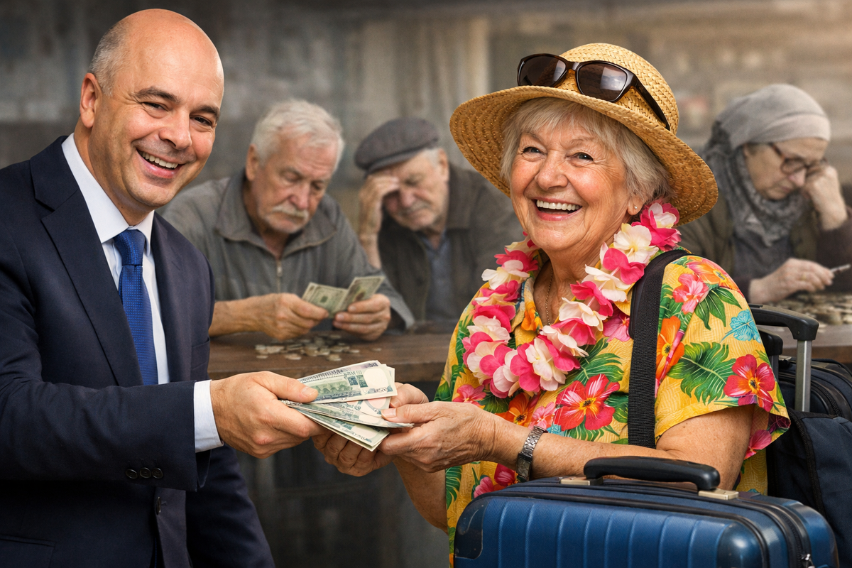 Как Силуанов обещал отправить пенсионеров в путешествие