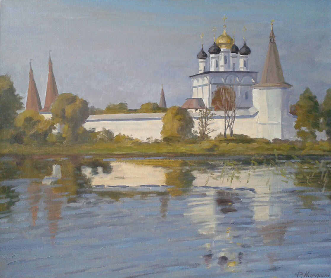 Вид на Иосифо-Волоцкий монастырь.