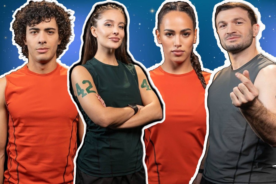    Участники шоу "Титаны. Битва сезонов".