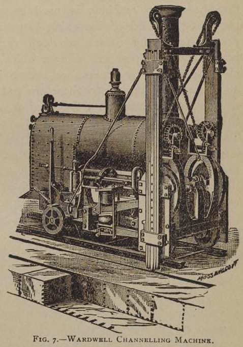 РИС. 7. — КАНАВОЧНАЯ МАШИНА WARDWELL.