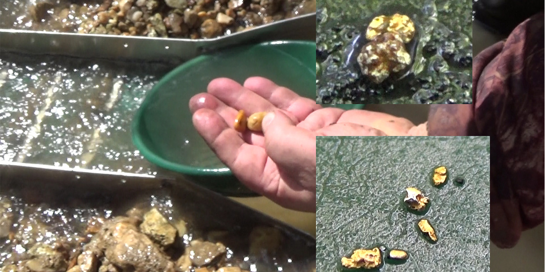 Поиск самородного Золота на старинном прииске!