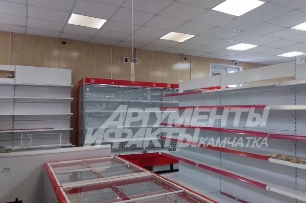    Стало известно, почему возник дефицит продуктов в магазине в Озерновском