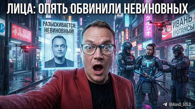    Изображение, иллюстрирующее риски распознавания лиц и ошибки системы. Алексей Доронин