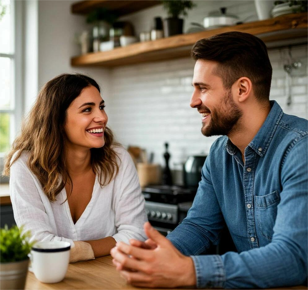 Так важно чтобы было взаимопонимание в паре 