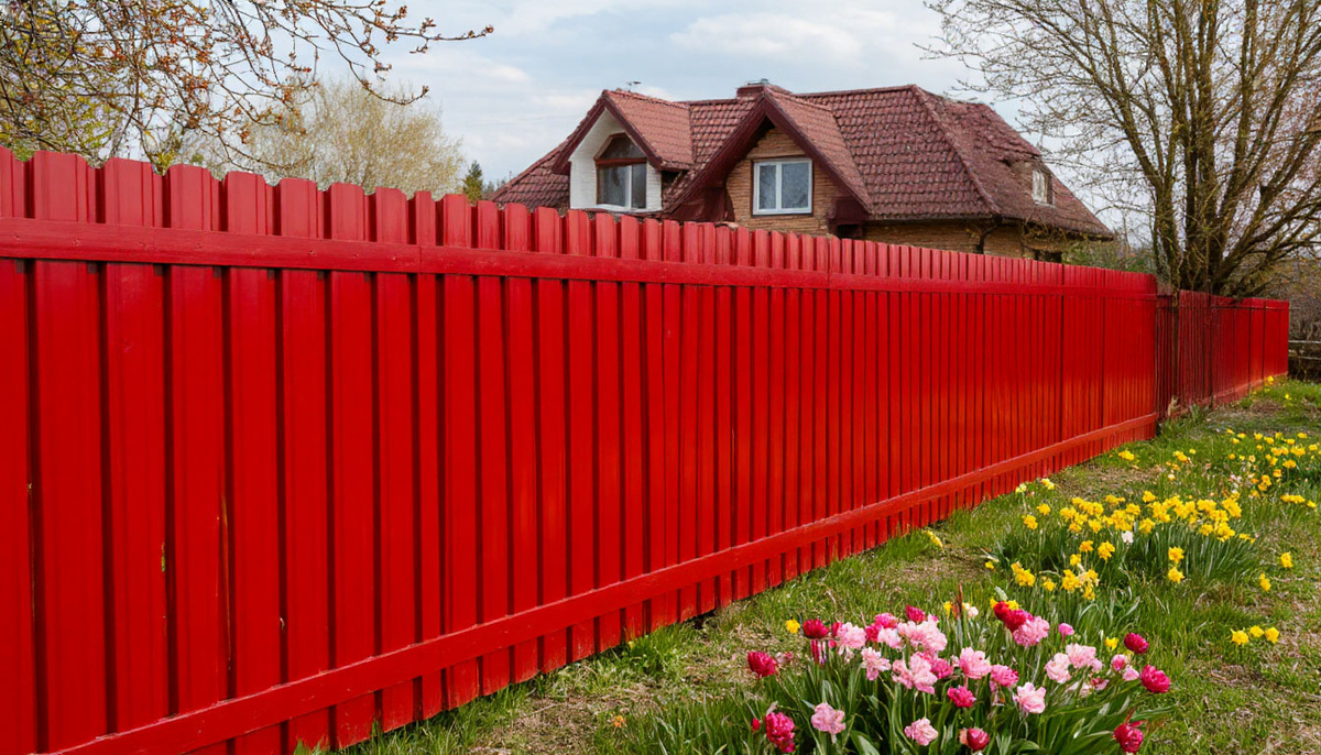 Забор-Фактор, Забор из евроштакетника