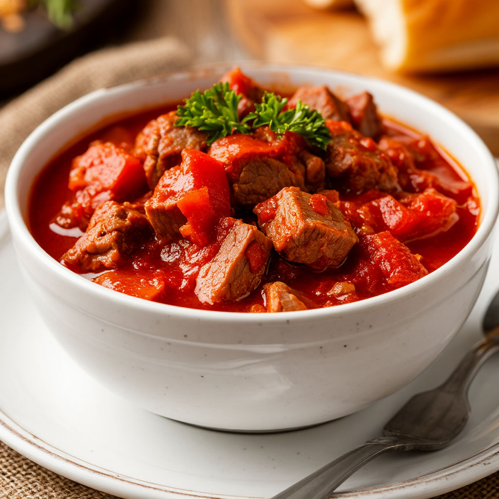 Гуляш из свинины (классический)