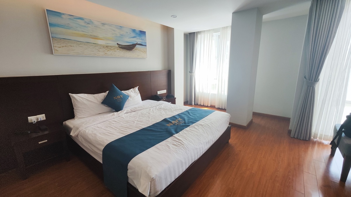 Наш номер в отеле Navy Hotel Nha Trang