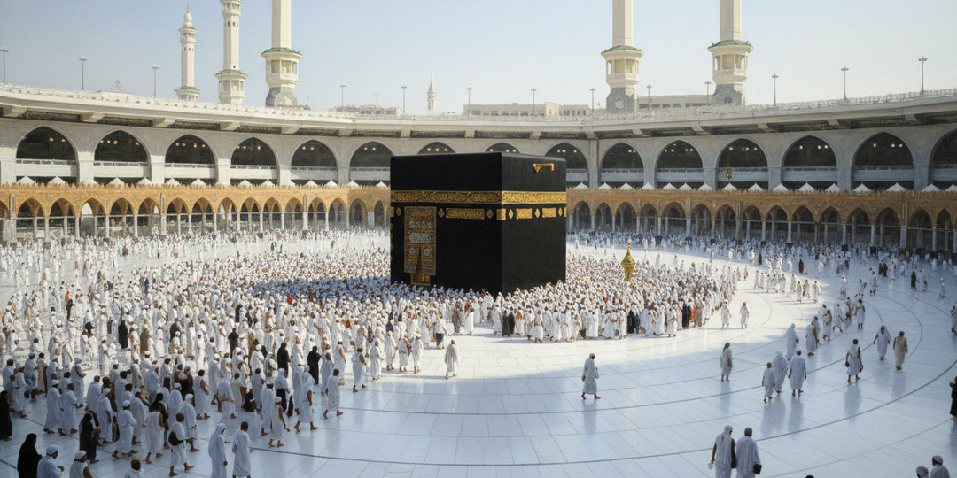 Как 4 миллиона паломников умещаются в одном здании