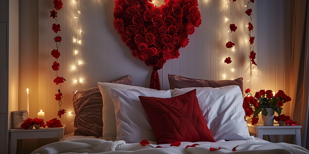 Романтическая атмосфера в комнате: как украсить для вечера и ужина