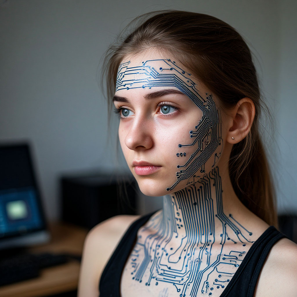 Она теперь вместо тебя пишет материал для блога и на продажу