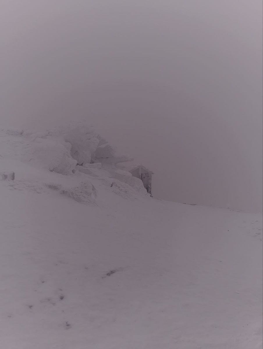 туалет при ветре около 15 м/с. вы его видите? а он есть!