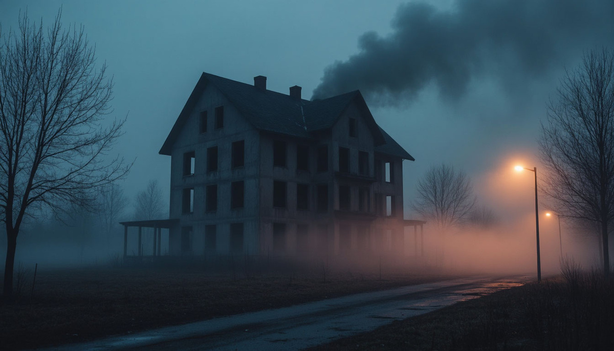 Заброшенный недострой. 