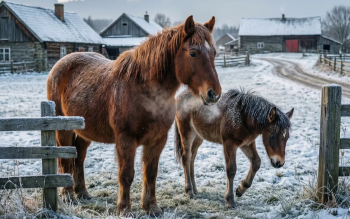    ГУ ветеринарии Удмуртии прокомментировало ситуацию с лошадьми в деревне Кашабеги