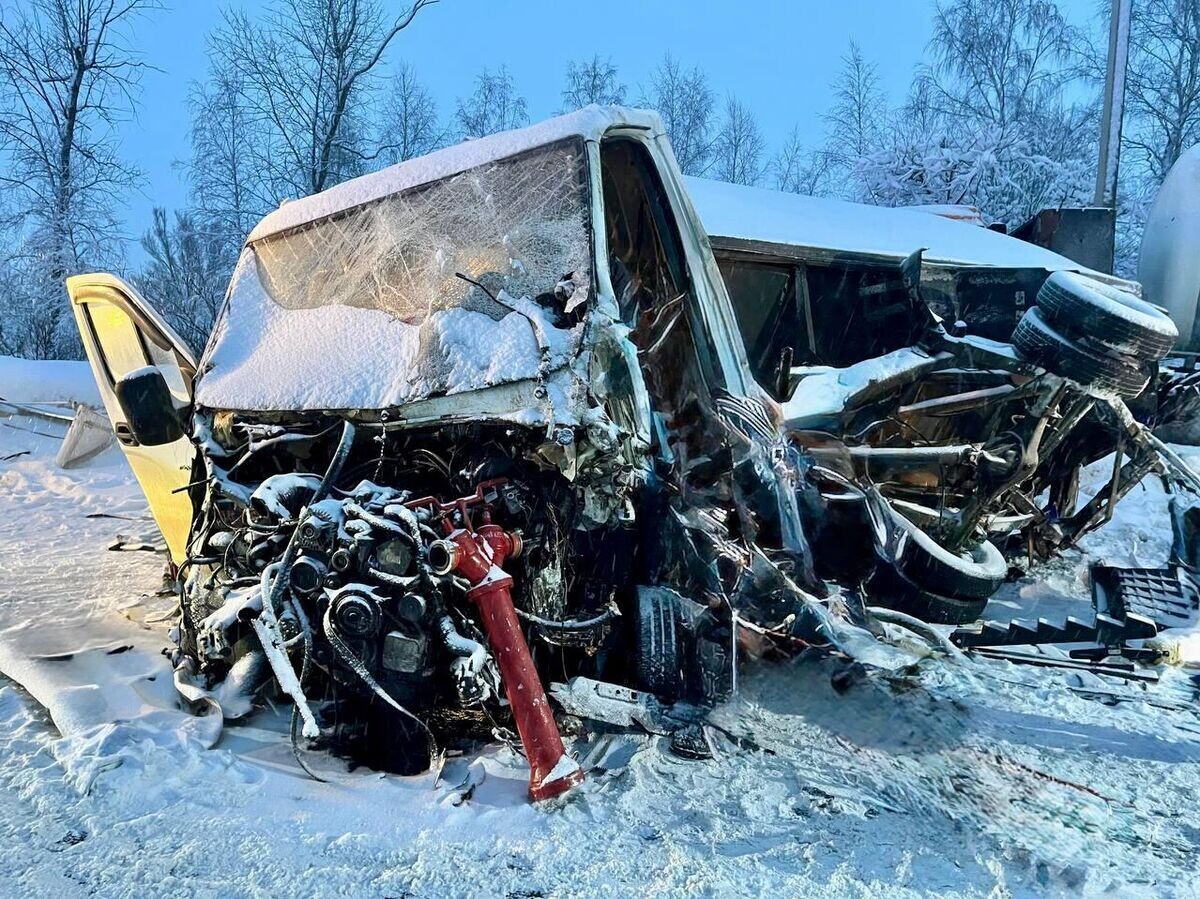    ДТП в Мокшанском районе Пензенской области | © Фото : Госавтоинспекция Пензенской области/Telegram