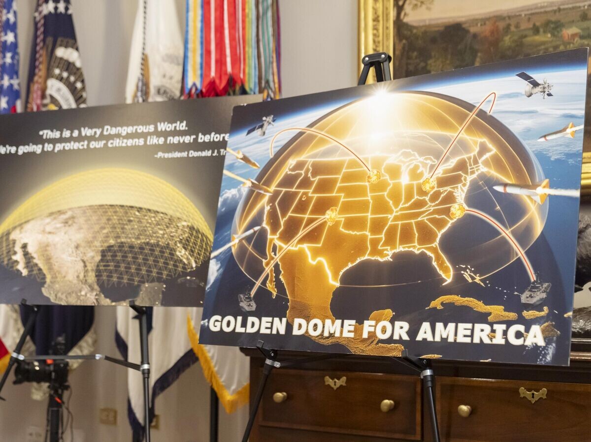    Презентация ПРО "Золотой купол" в Белом доме | © AP Photo / Mark Schiefelbein