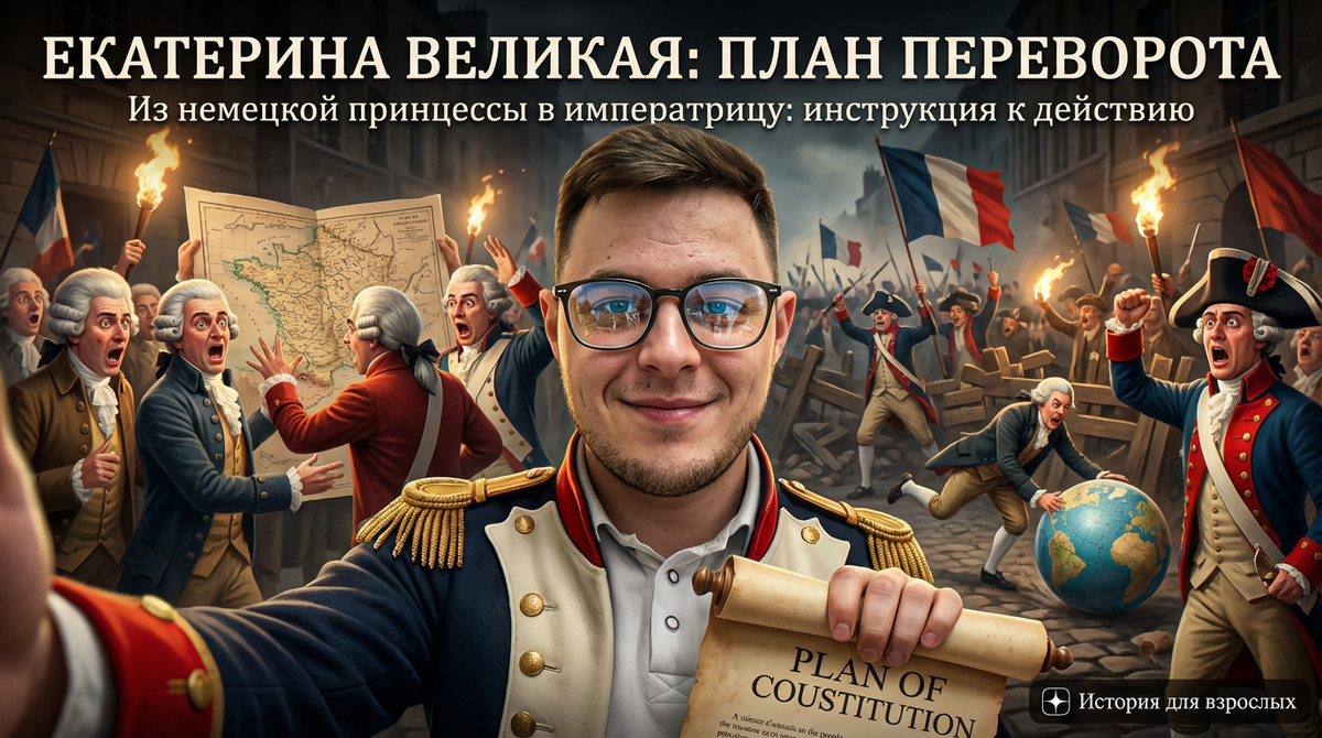 Екатерина Великая: как она стала светилом России.