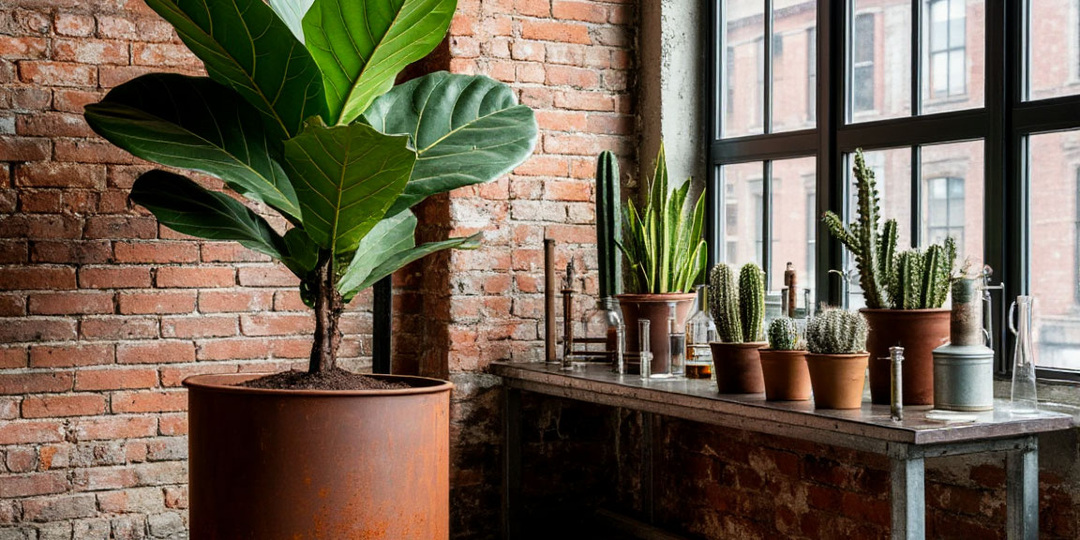 Растения для интерьера: как выбрать в сканди, минимализм, лофт и бохо-стиль