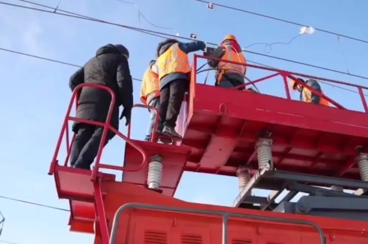    В аварийном режиме испытали сеть будущей ВСМ, которая пройдет под Тверью
