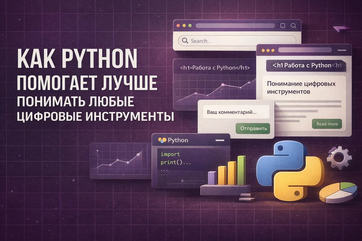 Как Python помогает лучше понимать любые цифровые инструменты