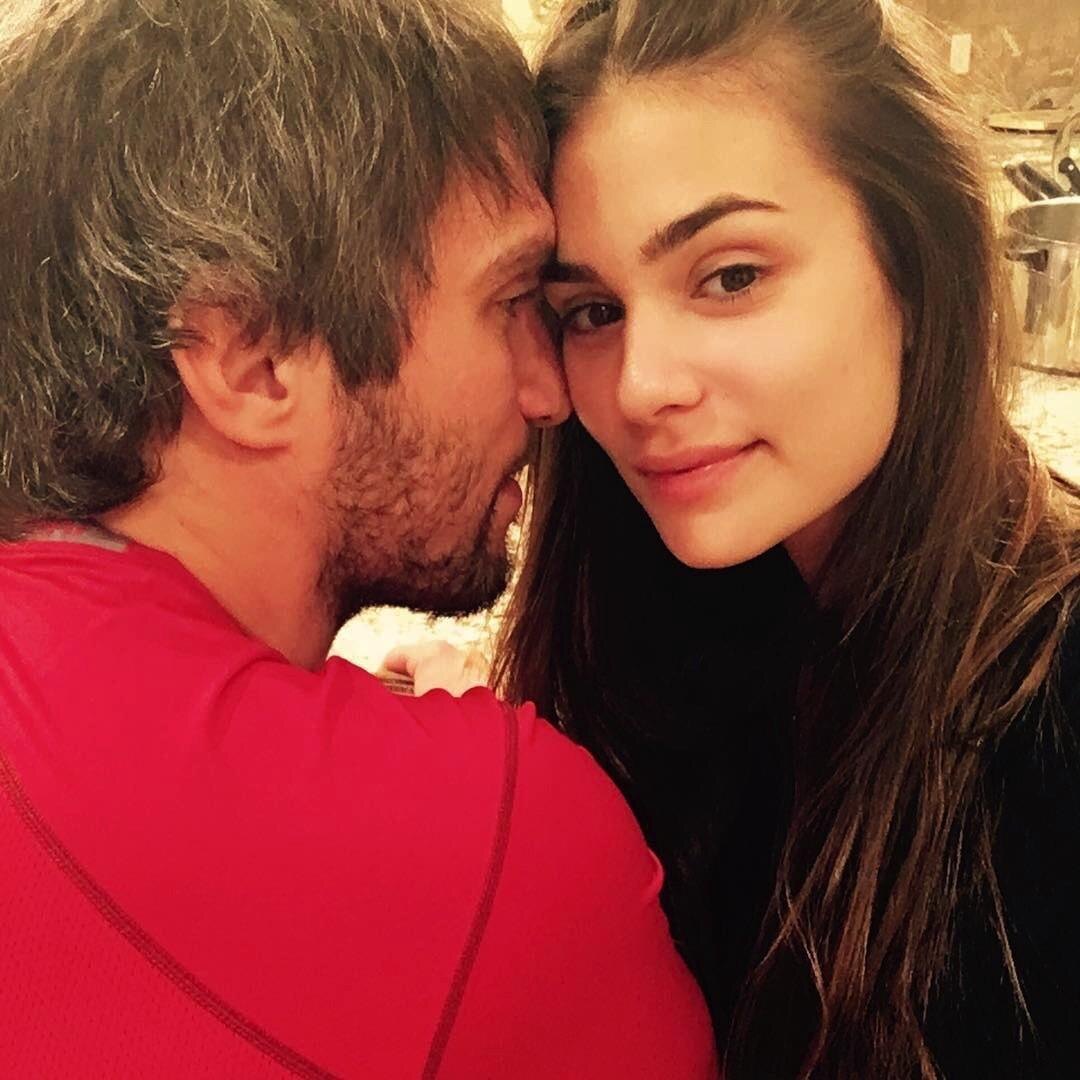 Александр Овечкин и Анастасия Шубская.