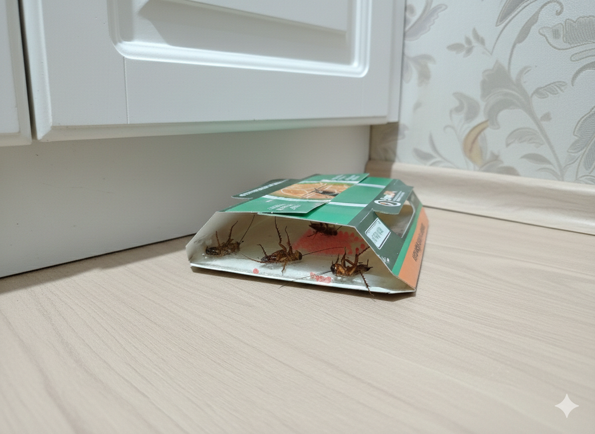 Домик ловушка Эко СЭС, как индикатор от тараканов