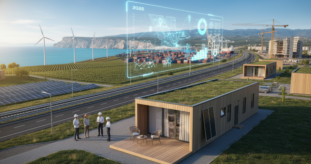 Развитие Крыма 2026: где строить SCIP-дома и инвестировать