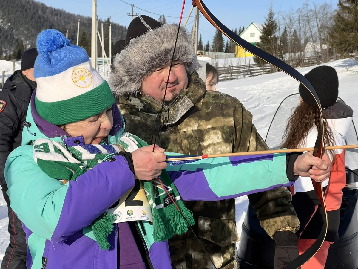 Для потомков Бигарслана Султанова стрельба из лука — особое искусство. Фото: Альбина ЗАКИРОВА