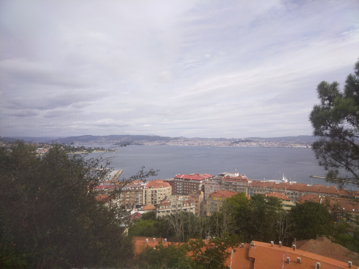 Фото автора. Вид на Виго с горы