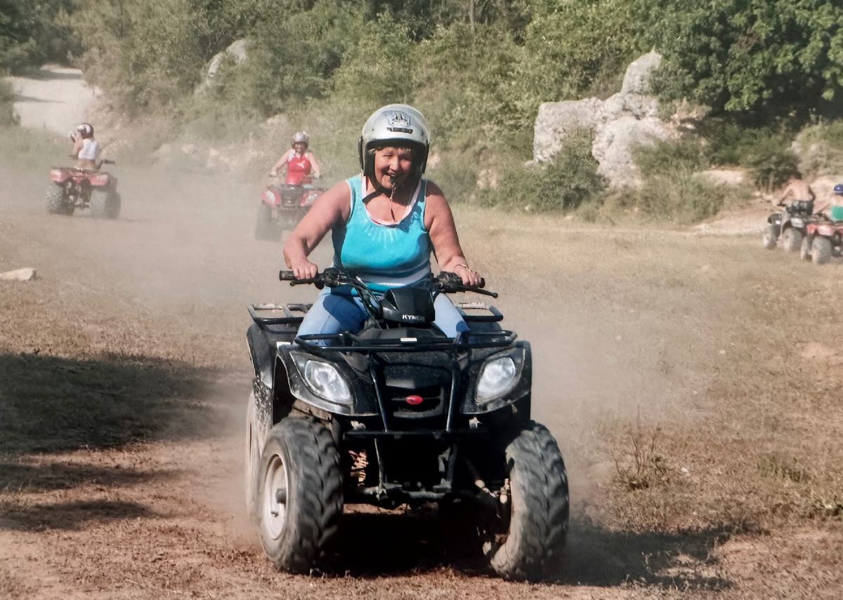 За мамой не угнаться! 