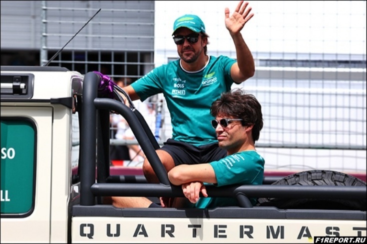 Алонсо и Стролл подвели итоги первых тестов нового «Aston Martin» в Барселоне