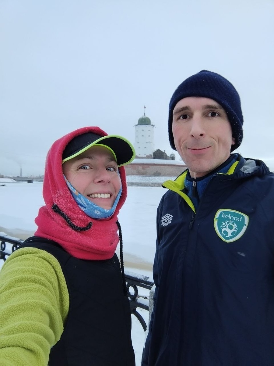 1 января. Начинаем тренировочный сезон. Выборг