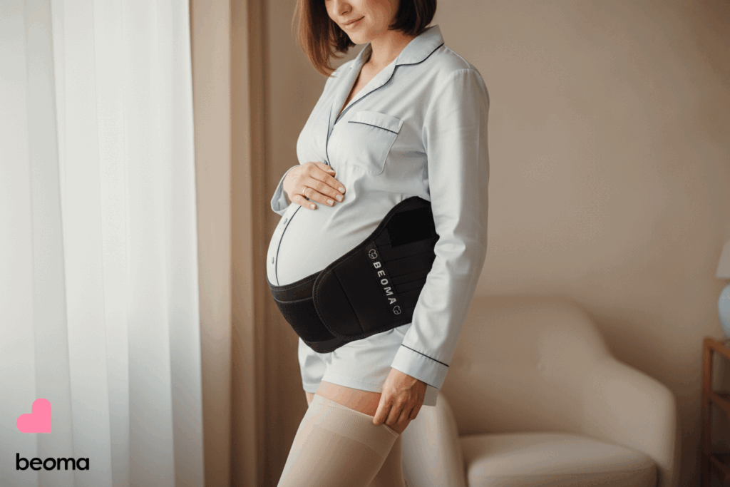    bandazh-pri-varikoze-vo-vremya-beremennosti-ideальное-sochetanie-kompressionnogo-belya-i-podderzhki-zivota-дlya-zdorovya-mamy-i-malysha Beoma