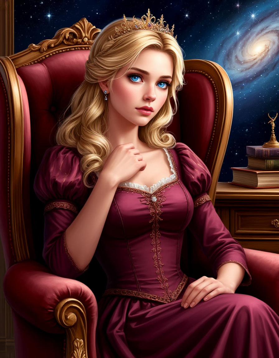 Сесилия. Картинка создана ИИ.