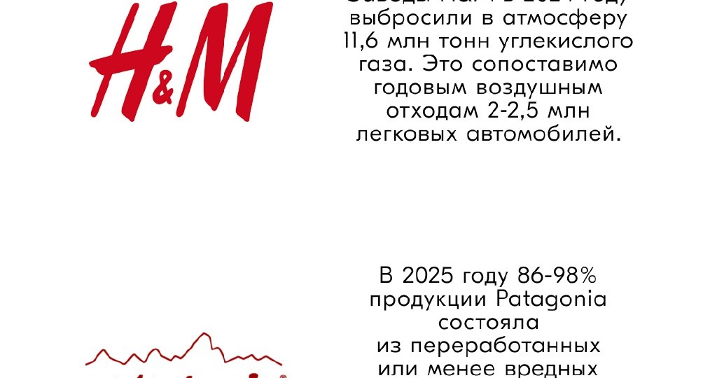 Покупать много одежды — не модно