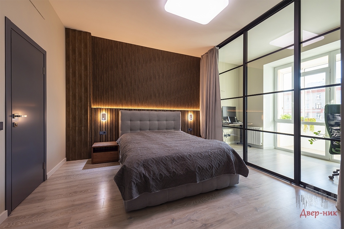 Перегородка на Маршала Бирюзова 12. Ниже ссылка видео реализованых проектов.