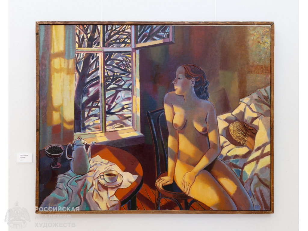 Фрагмент экспозиции «Где сходятся параллели…» Сергея Манцерева и Ольги Трушниковой в РАХ (Москва,Пречистенка, 21). Фото: Виктор Берёзкин, пресс-служба РАХ. 2026.