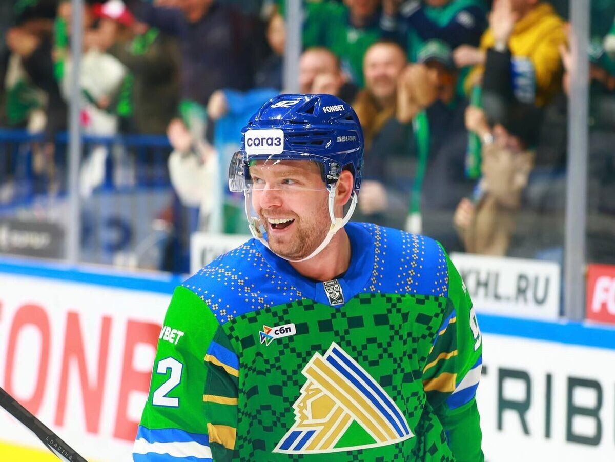    Нападающий уфимского "Салавата Юлаева" Евгений Кузнецов | © Фото : Соцсети "Салавата Юлаева"