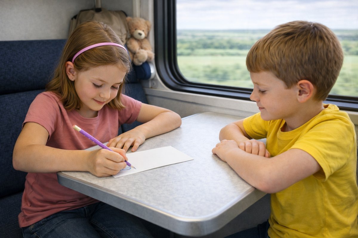 Дети играют в Сочиняем историю