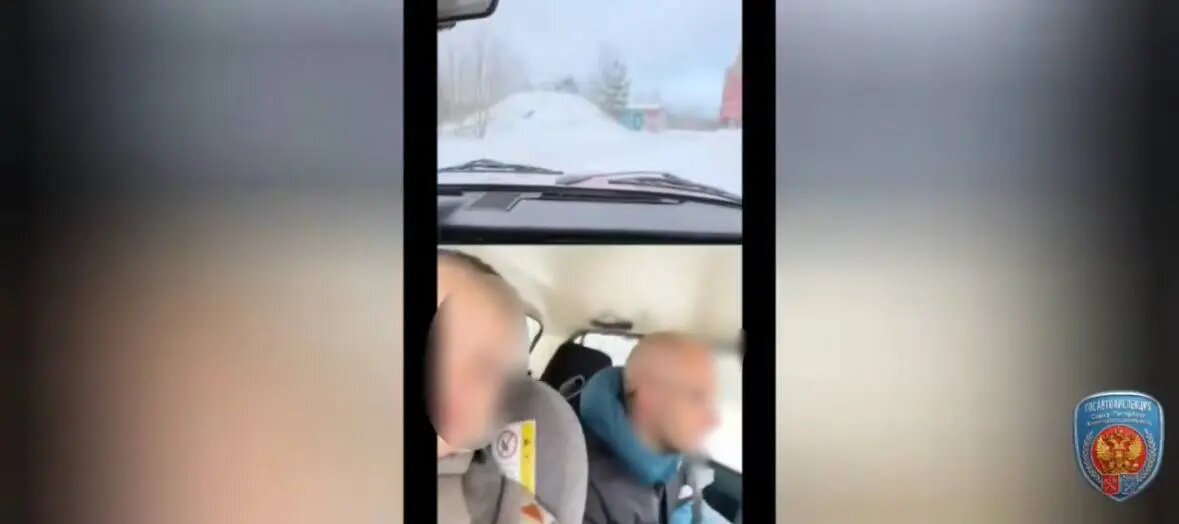    Фото: скриншот видео пресс-службы ГАИ по Петербургу и Ленобласти