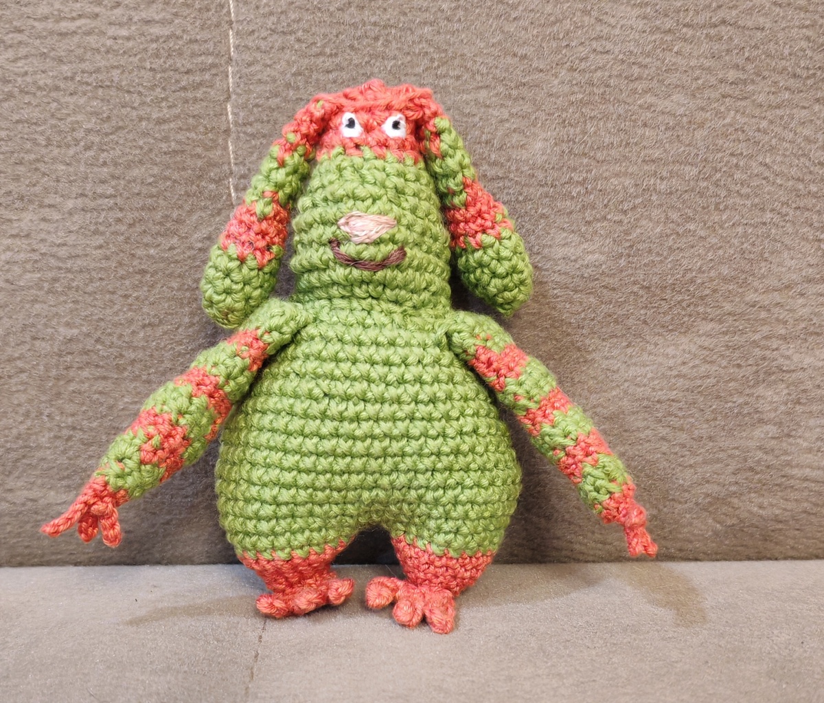 Финник игрушка крючком