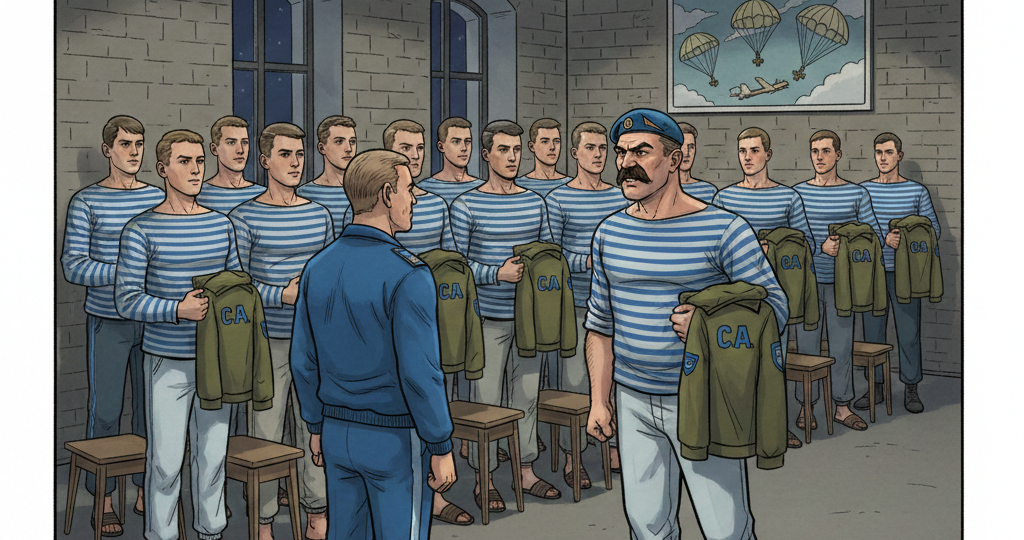 Командир третьего учебного взвода