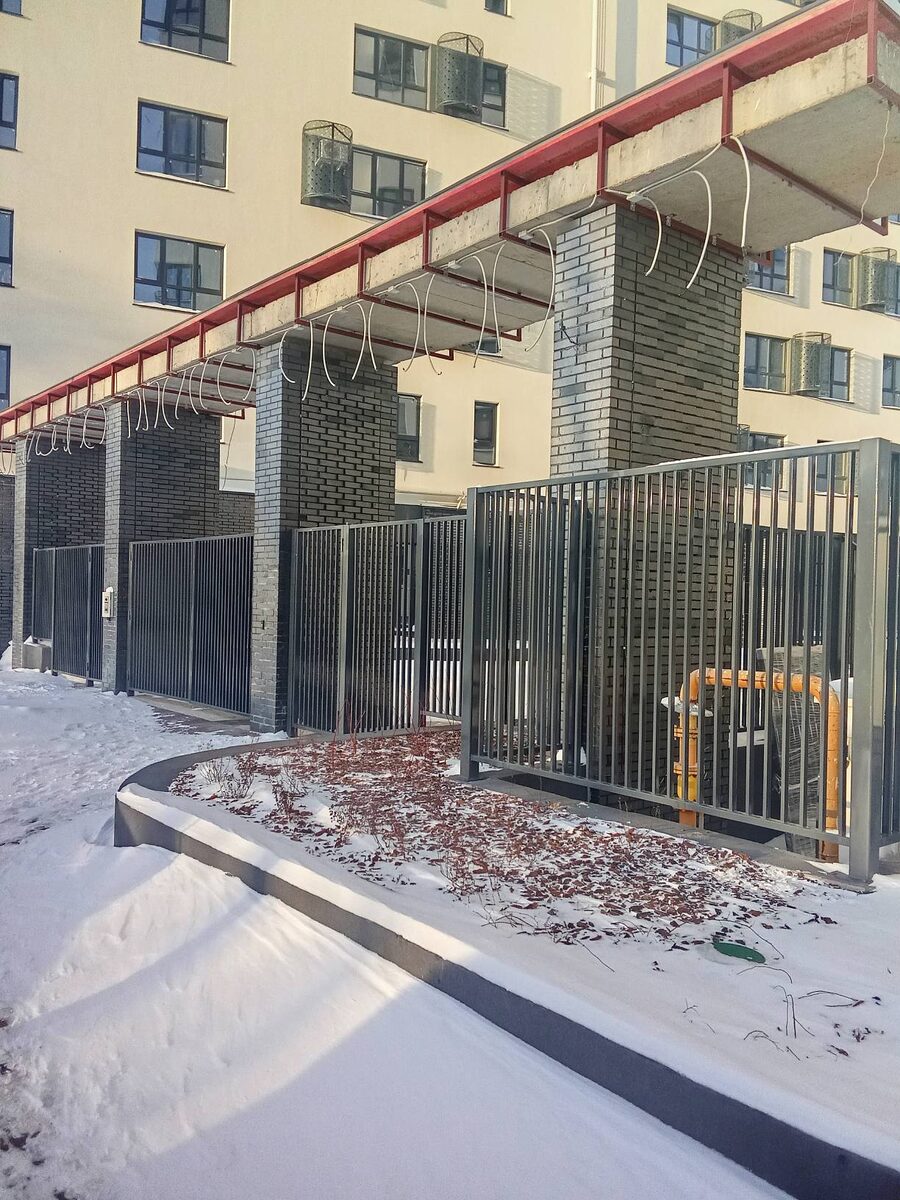 Ограждение придомовой территории МКД