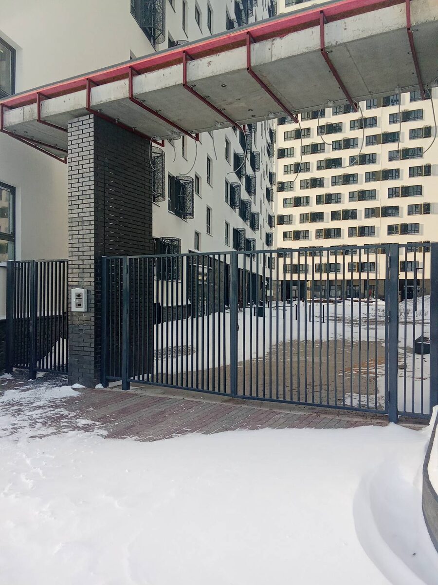 Забор придомоыой территории